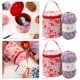 thumbnail image 3 of Almacenamiento Lana Organizador Mano Ganchillo Impermeable Con Abierta Color Rojo 2 Uds., 3 of 4