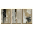thumbnail image 5 of Drsoum Abstract Wall Art 16x24in3pcs Natural Framed Color Block Artwork for Office Hallway Bedroom, 5 of 6