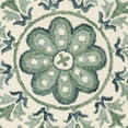 thumbnail image 5 of SAFAVIEH Novelty NOV607J Handmade Ivory / Teal Rug, 5 of 6