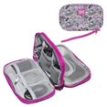 thumbnail image 1 of Funda de viaje Tech Cable Organizer con forma de platillo volador Hello Kitty, 1 of 7