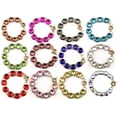 thumbnail image 2 of Vintage Classic Glass Crystal Round Dot Bracelet Stud Earrings for Women Jewelry, 2 of 9