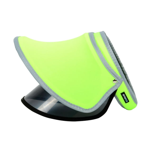 Chapeau de Plage de Chapeau de Soleil d'Été, Casual Large Bordée, Confortable Femmes Chapeau de Visière d'Été pour la Course à Pied Plage Randonnée Surf fluorescent Vert