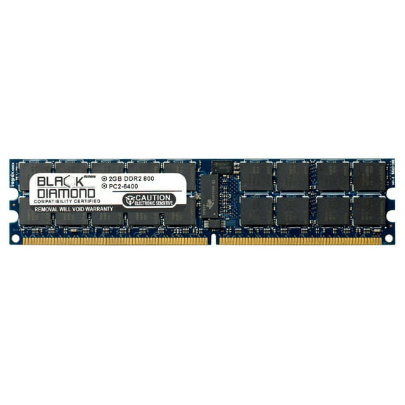 2GB RAM Memory for IBM eServer X-Series 306m 8491 240pin PC2-4200 DDR2 RDIMM 533MHz Black Diamond Memory Module Upgrade