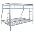 thumbnail image 6 of Carson Metal Twin Over Full Bunk Bed Glossy Silver, 6 of 9