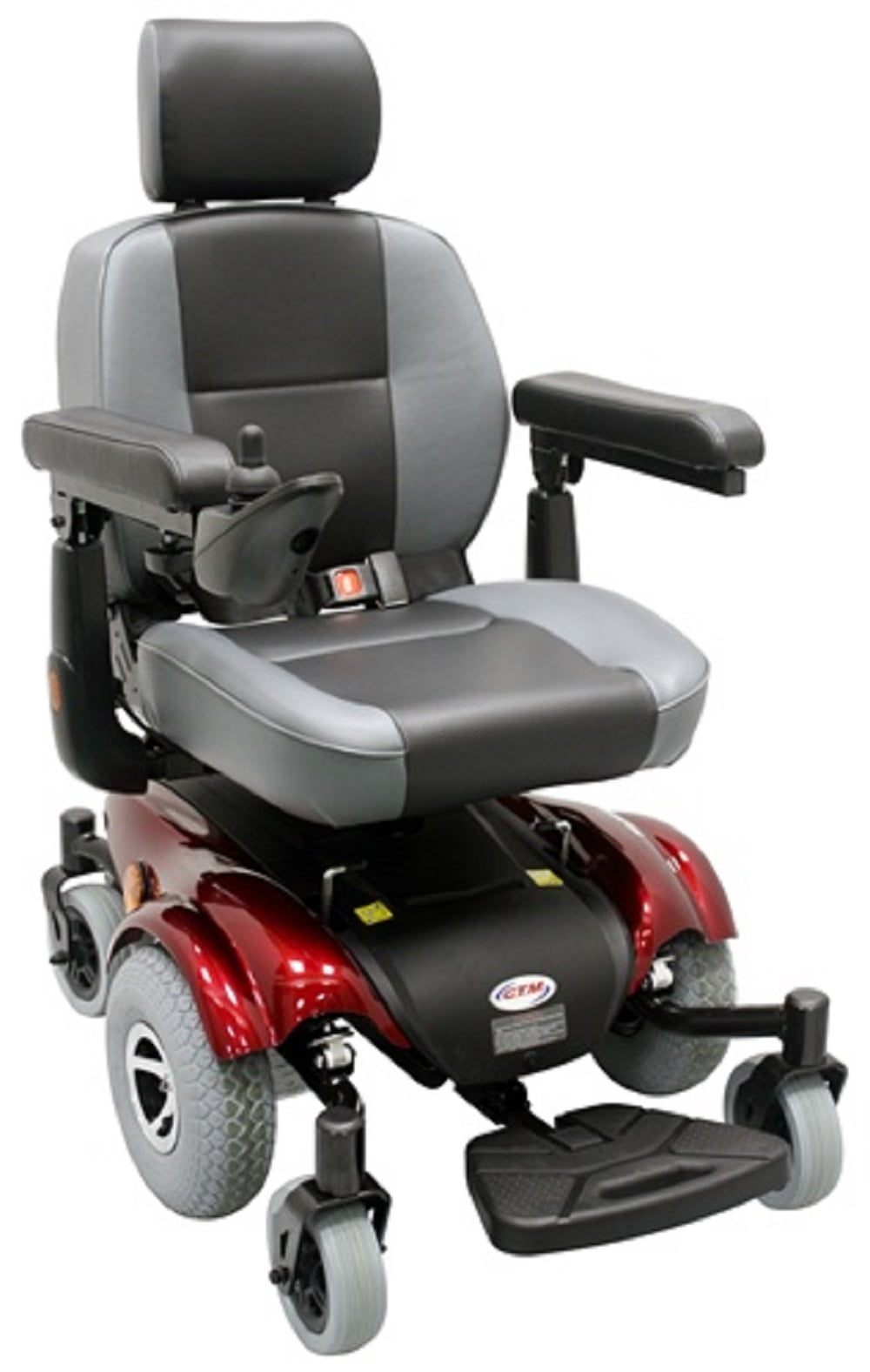 CTM - HS-2850 - Compact Mid Wheel Drive Power Chair - 19"W x 18" D
