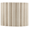 thumbnail image 1 of Bouclair Beige Petal Lamp Shade, 1 of 2