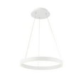thumbnail image 2 of WAC Lighting Sirius 31" LED 3000K Transitional Aluminum Pendant in Black, 2 of 5