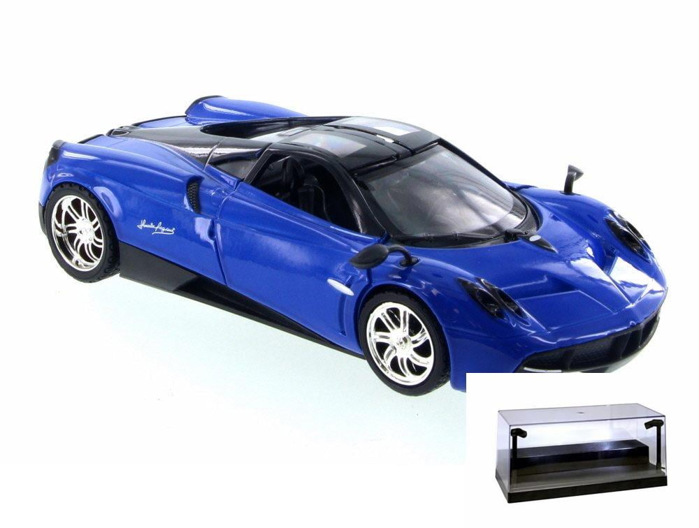 DIECAST CAR W/LED DISPLAY CASE MCLAREN P1 RED MOTOR MAX 79325OR 1/24 SCALE 