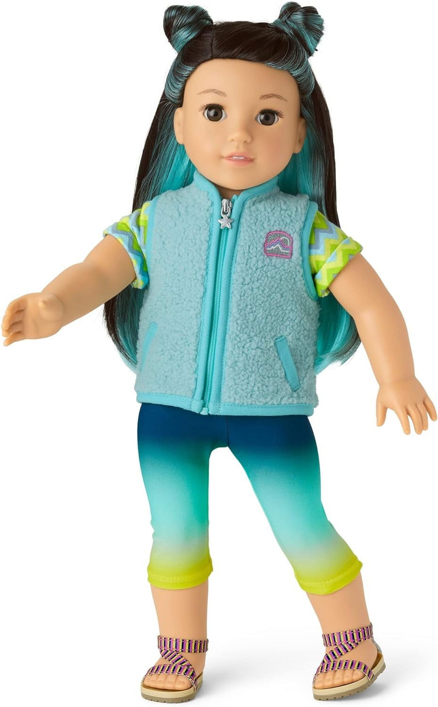 American Girl Blaire s In Bloom Pajamas for 18 Dolls Doll Not Included Walmart
