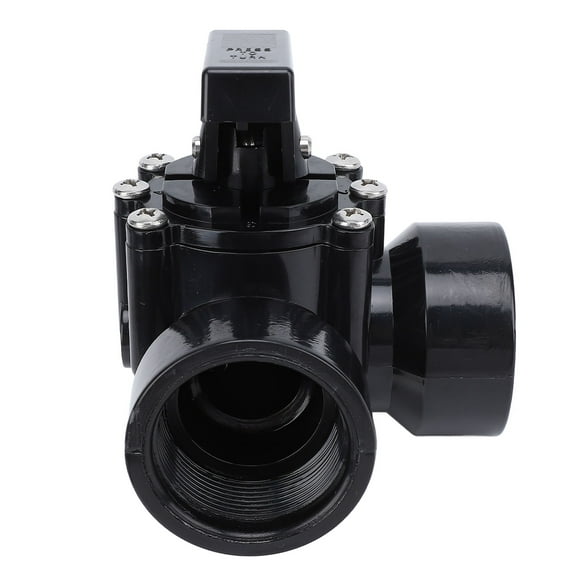 3 Port Diverter Valve, G1-1/2in Swimming Pool Diverter Valve Easy Install for Pools 4517 Spas