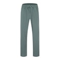 thumbnail image 6 of Mens Sweatpants,Men's Slim Fit Business Pants Solid Pants Casual Flat Front Work Long Trousers,Cargo Pants for Men,Size:XL, 6 of 9