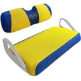 thumbnail image 7 of 10L0L Golf Cart Seat Cover Washable Mesh Bench Seat Cover Fits Most of EZGO TXT RXV Club Car DS-Yellow Beige, 7 of 7