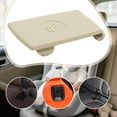 thumbnail image 6 of Wzmzjy Car Rear Child Seat Anchor Slot Trim Cover Easy Installation for x1 F48 Beige, 6 of 9