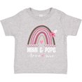 thumbnail image 3 of Inktastic Mimi and Pops Grandchild Rainbow Girls Toddler T-Shirt, 3 of 5