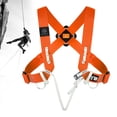 thumbnail image 1 of Arnés de Escalada Arnés de Pecho Ajustable para Rapel Equipo Naranja Sharpla arnés de pecho, 1 of 8