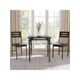 thumbnail image 2 of cm de Alturaogar cm de Profundidadining Mesa Set para 2 3 Piece cm de Profundidadining Mesa y Chairs Set con Spiral Mesa Legs para Pequeño Spaces Kitchens y Apartments, 2 of 6