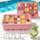 thumbnail image 4 of 13 Compartment Silicone Ice Multi Size Flexible Ice Tray With Demoulding Food Safe Ice Maker For Home Office Bar Cocktails, 4 of 9