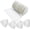 White, variant on Tailors Chalk,20 Pack Triangle Tailor's Fabric Marker Chalk,Fabric Chalk Markers for Sewing,Sewing Notions & Accessories (Multicolor)