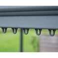 thumbnail image 6 of Palram - Canopia Palermo 4300 14' x 14' Polycarbonate/Aluminum Gazebo - Gray, 6 of 9