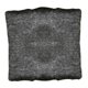 thumbnail image 1 of Alfombra de Mechones Gloria Tejido Acolchado Blanco y Negro, 1 of 9