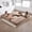 Brown, variant on YWEN Modular Sectional Sofa Bed with L-Shaped Chaise, Convertible Boneless Couch with 5 Pillows, Corduroy L Shaped Couch Sleeper Sofa with Pockets, Folding Floor Lounge Couches for Living Room