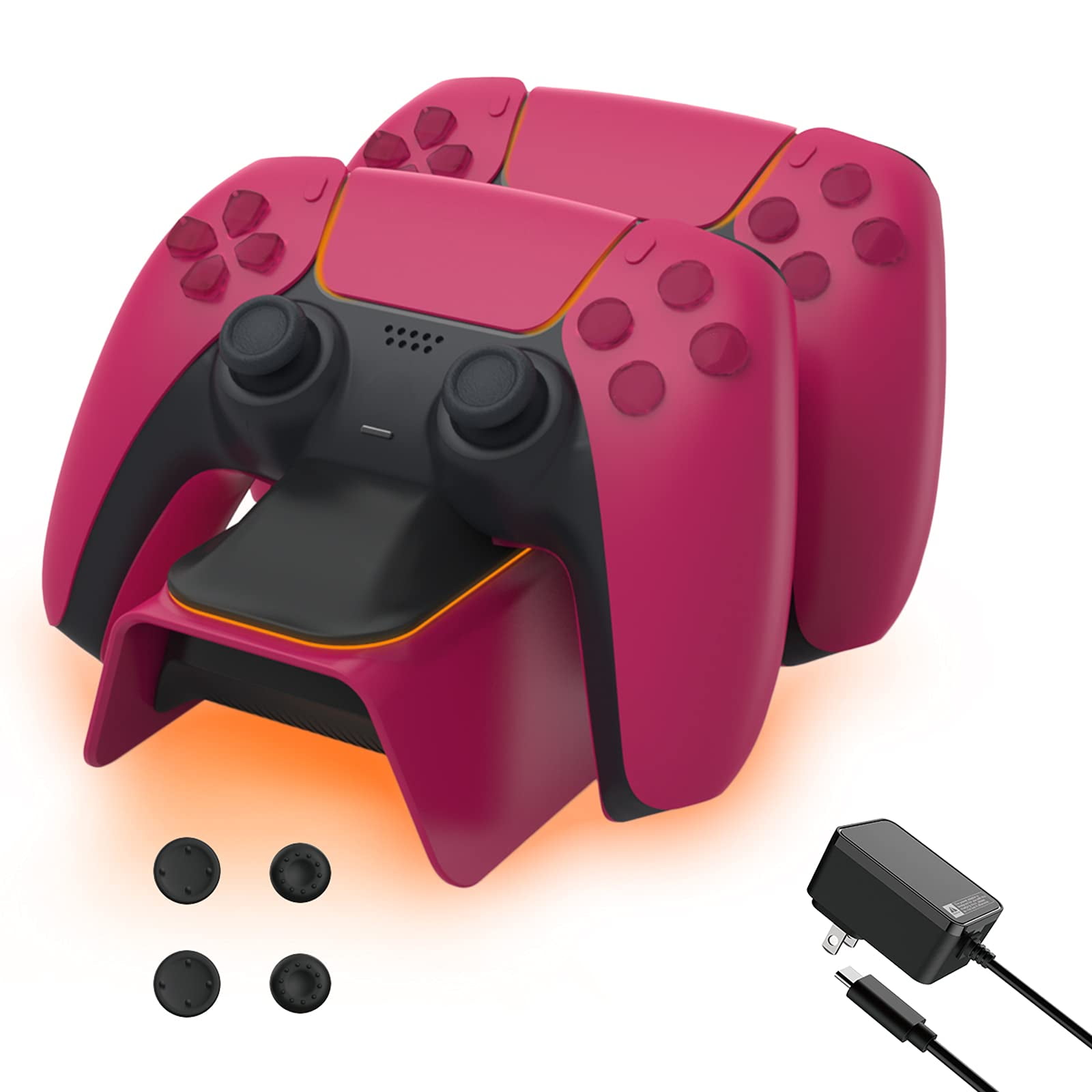 NexiGo PS5 Controller Charger with Grip AC Adapter Dualsense