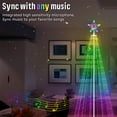 Christmas Cone Tree Light 6FT 265 LED Light Show with 46 Modes DIY