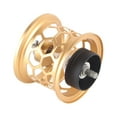 thumbnail image 4 of Carrete de mantenimiento modificado corto de Metal, copa de alambre, accesorio de carrete de fundición de pesca artesanal, color dorado, 4 of 8