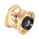 thumbnail image 4 of Carrete de mantenimiento modificado corto de Metal, copa de alambre, accesorio de carrete de fundición de pesca artesanal, color dorado, 4 of 8
