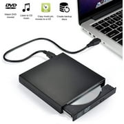 Lychee External PC USB 2.0 DVD CDR Writer Recorder Reader Player Slim Combo Drive