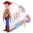 thumbnail image 1 of Toy Story 4 Disney Pixar Sheriff Woody, with Interactive Drop-Down Action, 1 of 5
