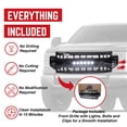 thumbnail image 3 of AMERICAN MODIFIED Armor Grille Compatible with 2020-2022 Ford F250/F350, Black, 3 of 12