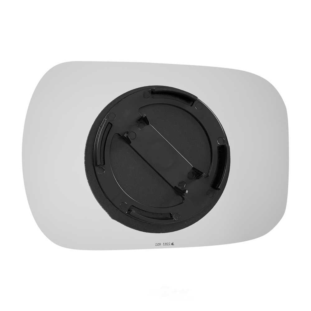 Burco Side View Mirror Replacement Glass with Motor Mount Plate - Clear Glass - 2283RSG