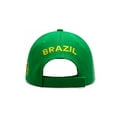 thumbnail image 4 of KNITE Gorra Fútbol Brasil Verde Copa 2026 Fan Sport Ajustable Bordada 3D, 4 of 5