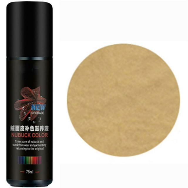 Meitianfacai Suede Color Restorer Restores Faded Suede For Sneakers Shoes Boots Jackets Purses More- Suede Color With Applicato 75ml