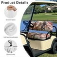 thumbnail image 7 of Aplkyhs American Flag Horse Golf Cart Front Seat Cushion Set Comfort Golf Cart Seat Cover Seat Bottom and Backrest Cushion for Club Car Backrest Bottom Seat Cover, 7 of 7