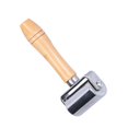 thumbnail image 4 of Press Edge Roller Leather Craft Wooden Handle Fur Stamping for Glue Laminating DIYM 60mm, 4 of 5