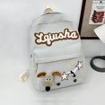 thumbnail image 2 of Weebloom Large School Backpack For Teen Kids Girls Cute Cartoon Large Capacity Shoulder School For Outdoor Travel Bookbag Middle High School College White, 2 of 4