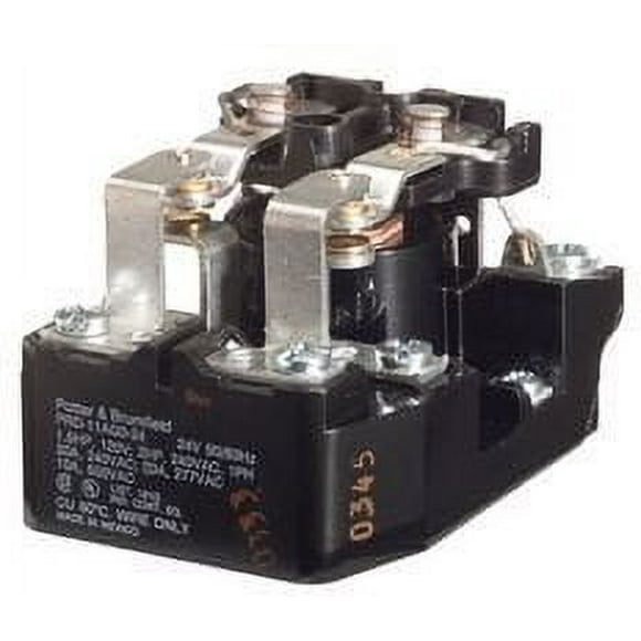 TE CONNECTIVITY/POTTER & BRUMFIELD PRD-11AH0-120 Power Relay, DPDT, 120VAC, 20A, Panel