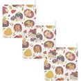 thumbnail image 7 of Dreamtimes 3 PCS Cute Hedgehogs Baby Muslin Washcloths, Autumn Pumpkin Face Towel Burp Cloths Ultra Soft Absorbent Cotton Bath Wipes Towels for Newborn Boys Girls, 7 of 7