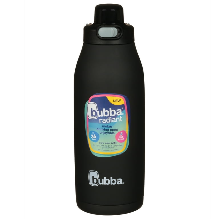 Bubba Radiant Straw Water Bottle 40oz 水筒 Amazon.com: Bubba Radiant Stainless Steel Water Bottle with