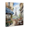 thumbnail image 3 of Stupell Industries Eiffel Tower City View Canvas Wall Art design by LSR Creative Studio, 30 x 24, 3 of 7
