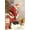 Santa with a Dog, variant on European Excellency, Premium European Printed Decoupage Paper for Crafts, Rice Paper for Decoupage, Scrapbooking Paper, Christmas Holiday Arts & Crafts Supplies, A4 (Christmas Bird House - 2 Sheets)