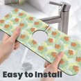 thumbnail image 6 of Sikiie Tropical Flowers Splash Guard for Sink Faucet-1 PC Super Absorbent Fast Drying Mat Sink Gadgets-Splash Guard for Kitchen, Sink Mat, 6 of 7