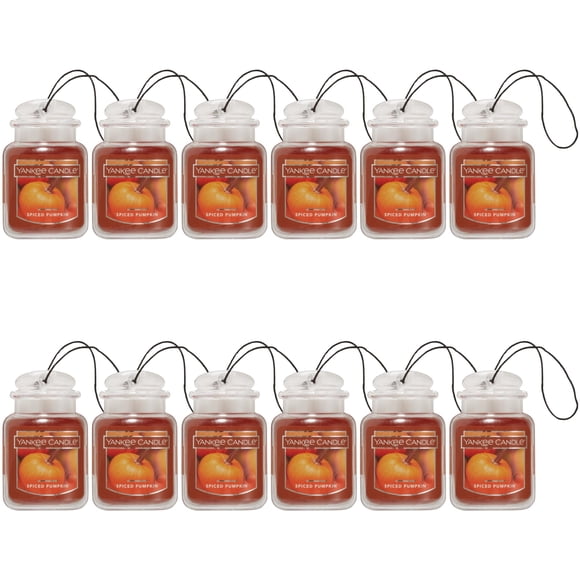 Ambientador para coche Yankee Candle Car Jar Ultimate Spiced Pumpkin
