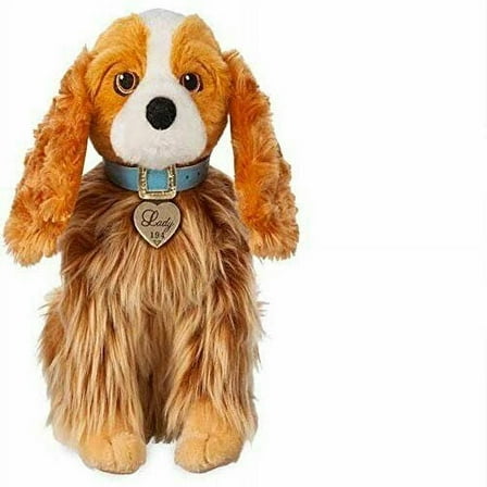 Lady & The Trampy Lady Live Action 11" Plush Disney Stuffed Animal Authentic NEW