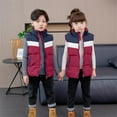 thumbnail image 3 of Eashery Kids Baby Girls Boys Jacket Baby and Toddler Boys Zip-Up Hoodies Long Sleeve Cotton Pullover Jackets for Kids (Red,7-8 Years), 3 of 5