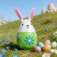 thumbnail image 1 of ERK Easter Decor Easter Inflatable Bunny Rabbit With Colorful Eggs Holiday Blow Up For Indoor Outdoor Garden Yard Porch Party, 1 of 5