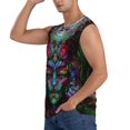 thumbnail image 3 of Rock Tool Band Men's Tank Top Lightweight Summer Sleeveless Tee Shirt Muscle Tank Tops Workout T-Shirts Casual Athletic Undershirts, 3 of 7