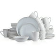 thumbnail image 1 of Stone Lain Romy 32-Piece Dinnerware Set Stoneware, White, 1 of 6